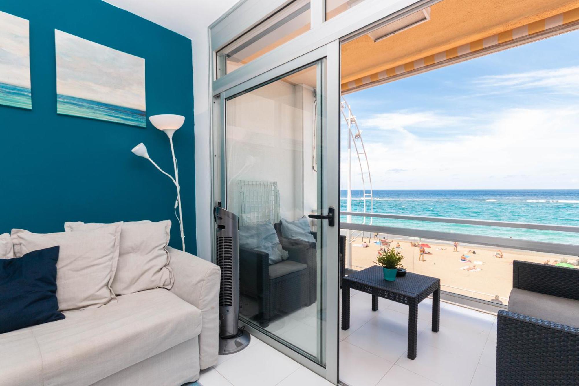 Blue Vista Apartment ลาสปัลมาส เด กรานคานาเรีย ภายนอก รูปภาพ